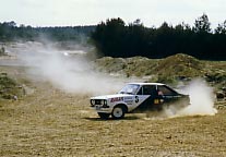 Rally driving